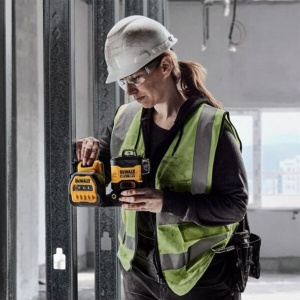 Nivela laser in cruce, autonivelanta, DeWalt DCE089D1G18, Li-Ion 12/18V, 2 Ah, fascicul verde - Img 5