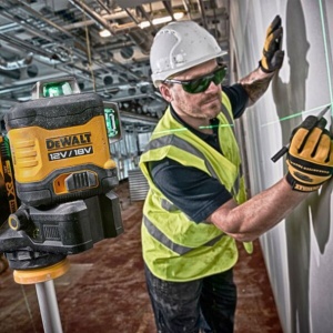 Nivela laser in cruce, autonivelanta, DeWalt DCE089NG18, compatibila cu acumulatori Li-Ion 12/18V, fascicul verde - Img 7