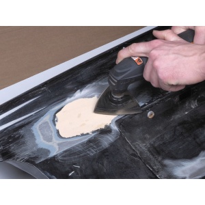Pad de slefuire triunghiular Wolfcraft 3996000, cu scai pentru hartie cu dimensiunea de 95 mm - Img 5