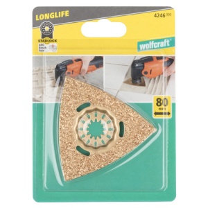 Panza de fierastrau triungiulara Wolfcraft 4246000, "Expert", dimensiune 80 x 29 mm, material HM echipat - Img 6