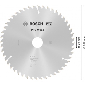 Panza fierastrau circular Bosch lemn, 210x30x2.8 mm, 48 dinti - Img 2