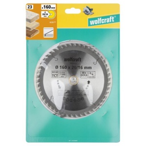 Panza pentru fierastrau circular Wolfcraft 6630000, diametru 160 mm, diametru interior disc 20, 16 mm, latime taiere 2.6 mm, 48 dinti, seria orange. - Img 2