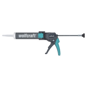 Pistol mecanic pentru silicon compact Wolfcraft MG 310, 160 kgf - Img 3