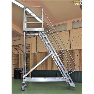 Platforma mobila RARIS, aluminiu, la 60°, Gmax = 400 kg, tip PM60 - Img 5
