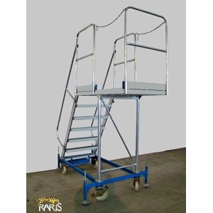 Platforma RARIS la 60°, mobila, baza otel, structura aluminiu, in consola, tip PBC - Img 4