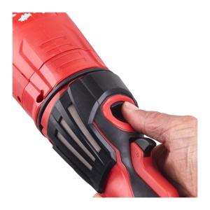 Polizor unghiular 230 mm 2400 W cu sistem frânare rapidă, ambreiaj de siguranță și mâner anti-vibrații Milwaukee AGVKB 24-230 EKX DMS KIT, alimentare Retea 220-240 V - Img 13