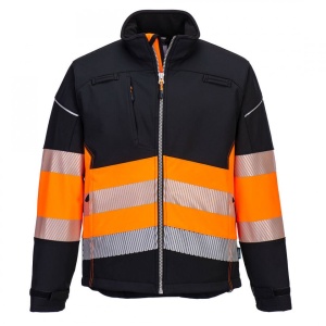 PW3 Jachetă Softshell Hi-Vis Clasa 1 PW375 - Img 2