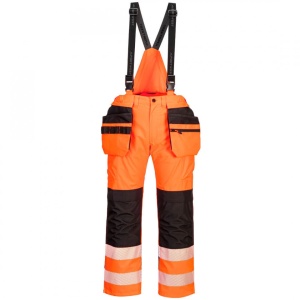 PW3 Pantaloni cu bretele de ploaie Hi-Vis PW356 - Img 2