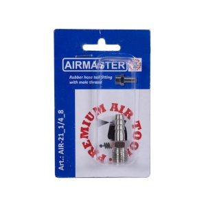Racord filet exterior 1/4" Airmaster AIR-21_1/4_8, bradut pentru furtun 8 mm - Img 4