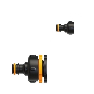 Racord robinet (adaptor) universal simplu G3/4" (26,5mm) Fiskars, tip LB30, din plastic - Img 2