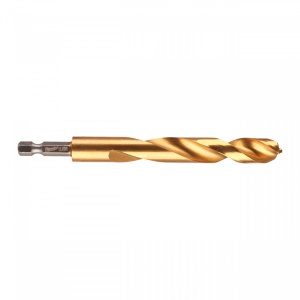 RED HEX - Burghie SHOCKWAVE™ HSS-Ground Titan pentru metal Milwaukee Ø 12.5x83x128 mm - blister 1 buc