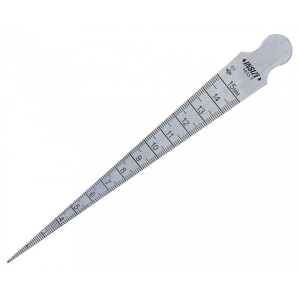 Rigla conica cu gradatii Insize 0.8-15 mm