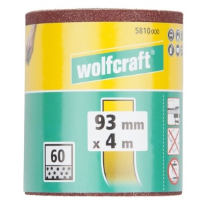 Rola slefuire Easy fix Wolfcraft 5810000, 4 m x 93 mm, granulatie 60, cu scai - Img 2