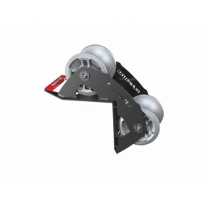 RUNPOTEC, Ghidaj cablu cu 2 role, 90 grade, Ø rola 130 mm, Ø max cablu 100 mm, max 1500 kg