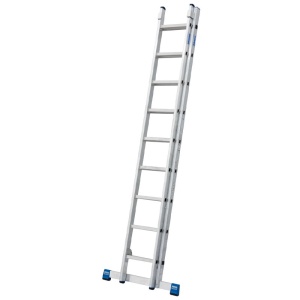 Scara culisanta din aluminiu Stabilo, 2x9 trepte - Img 2