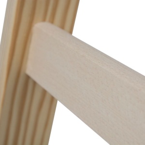 Scara de lemn dubla cu trepte pe ambele parti, 2x4 trepte - Img 5