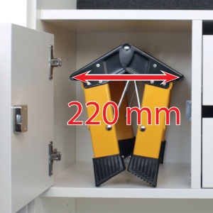 Scara Monto Treppy Plus Line dubla 1 treapta, mov - Img 3