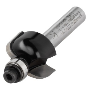 Semifreza de raionat Wolfcraft 3971000, 22.2x12.7 mm, tija 8 mm