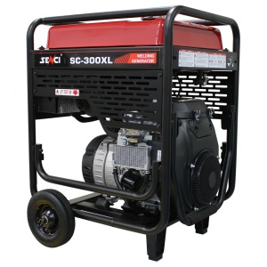 SENCI, Generator SC-300XL, Putere max. 3.5 kw, 230V, AVR, motor benzina, curent sudura 50 - 300 A - Img 5