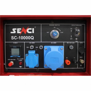 SENCI, Generator SC10000Q, Putere max. 8 kW, 230 V, ATS&AVR, motor Diesel - Img 6