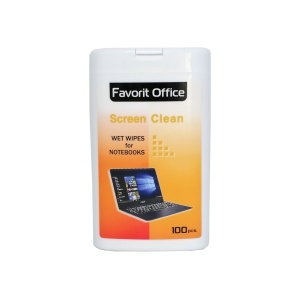 Șervețele umede ecran LCD/TFT, 100 bucăți, Favorit-F130002