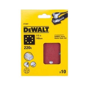 Set 10 foi abrazive DeWalt DT3007, 1/4, 115x140 mm, G220 - Img 2