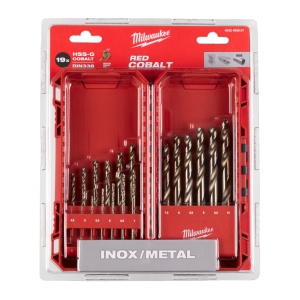 Set 19 Burghie metal HSS-CO 1-10 mm - Img 2