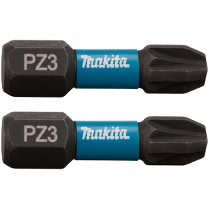 Set 2 biti Makita Impact Black Hex 1/4" 25mm PZ3