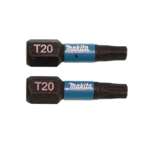 Set 2 biti Makita Impact Black Hex 1/4" 25mm T20