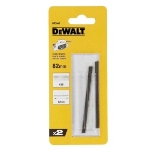 Set 2 cutite pentru rindea Dewalt DT3905, dimensiune 82 mm, HSS - Img 2