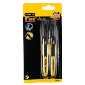 Set 2 Markere permanente Stanley FATMAX negru cu varf subtire - Img 3