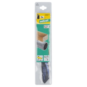 Set 2 panze fierastrau sabie Wolfcraft 2294000, lemn esenta moale, PVC, 150 mm - Img 2