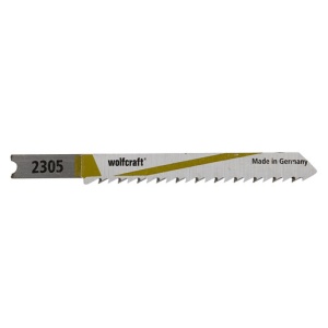 Set 2 panze pentru fierastrau pendular Wolfcraft 2305000, prindere in U, pentru lemn / plastic, adancime taiere 20 mm
