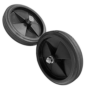 Set 2 roti complete Fiac 150mm pentru compresoare pe vas de 50l si 100l - Img 2