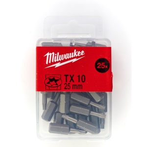 Set 25 buc cap surubelnita Torx (TX) TX10 x 25 mm Milwaukee - Img 2