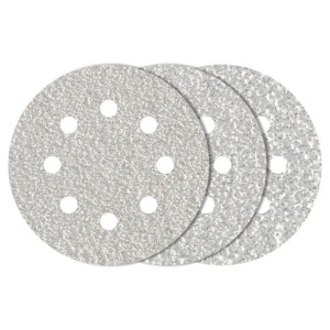 Set 25 foi abrazive Wolfcraft 1156100, prindere velcro, pentru vopsea/lac, D 125 mm, P40/80/120