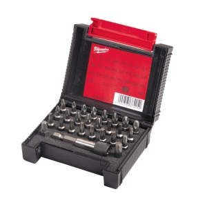 Set 27 piese Milwaukee biți pentru înșurubare L25 mm, Hex 1/4"