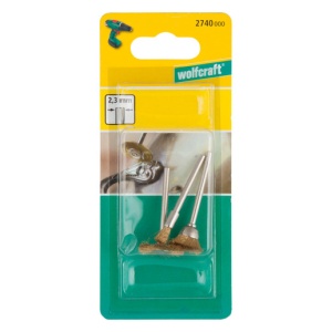 Set 3 Mini-perii sarma din alama Wolfcraft 2740000 - Img 2