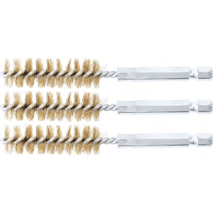 Set 3 perii rotative BGS Ø14mm, fir alama