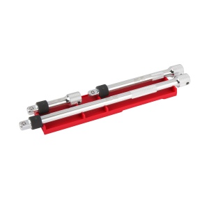 Set 3 prelungitoare Milwaukee 3/8" cu blocare, 3buc - Img 3