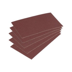 Set 5 foi abrazive Easy fix Wolfcraft 2962000, granulatie 120, 70x125 mm, lemn, table, plastic - Img 1
