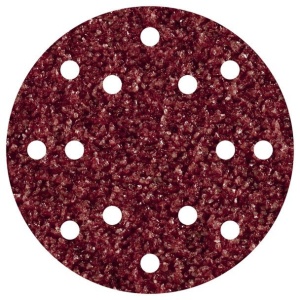 Set 5 foi abrazive Wolfcraft 1840000, prindere velcro, pentru lemn si metal, D 150 mm, P40