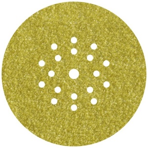 Set 5 foi abrazive Wolfcraft 5633000, prindere velcro, pentru lemn si vopsea/lac, D 225 mm, P80