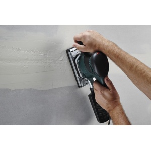 Set 5 foi abrazive Wolfcraft 8467000, pentru placi din gips carton, lemn si vopsea, Gr. 80, 120, 220, 115x230 mm - Img 2