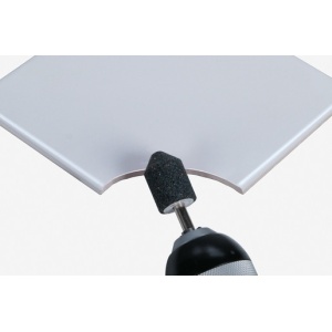 Set 5 pietre de slefuit Wolfcraft 2144000, prelucrare mixta, ax prindere 6 mm, diametru 10-20/12/20/24/ mm - Img 6