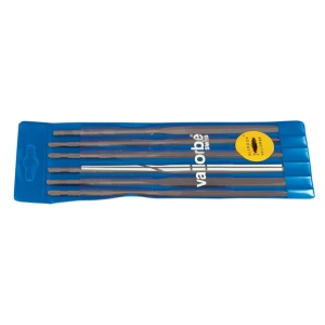 Set 6 pile AC cu maner rotund - 160 mm F