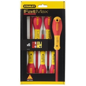 Set 6 surubelnite Stanley FATMAX izolate, drepte, PH, tester tensiune - Img 2