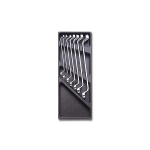 Set 7 inelare cotite in suport termoformatat T40 Beta 6-19 mm
