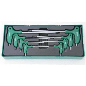 Set 8 piese imbus torx in cutie Jonnesway T10-T50