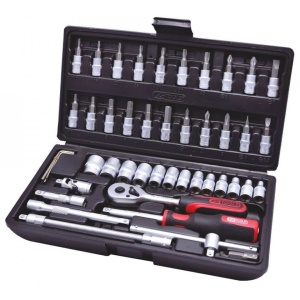 Set chei tubulare 1/4" CLASSIC KS TOOLS, 48 de piese
